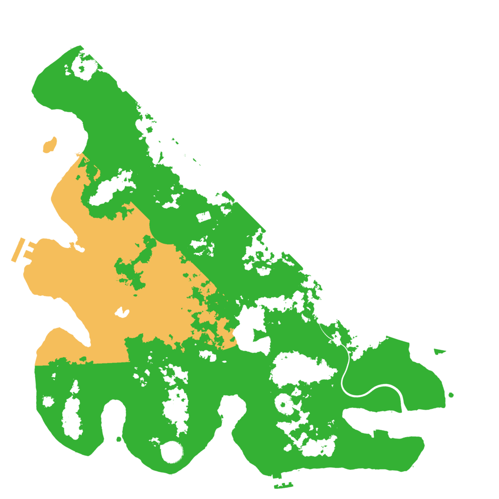 Biome Rust Map: Procedural Map, Size: 4000, Seed: 785560