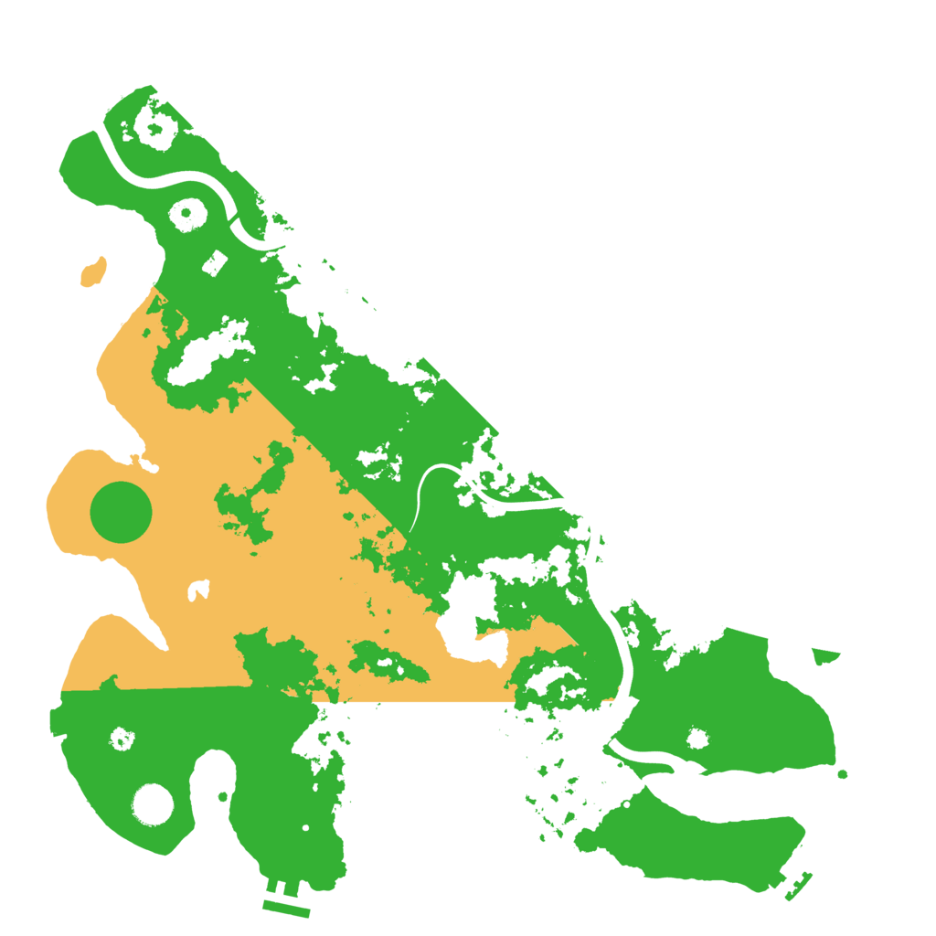 Biome Rust Map: Procedural Map, Size: 4000, Seed: 785560