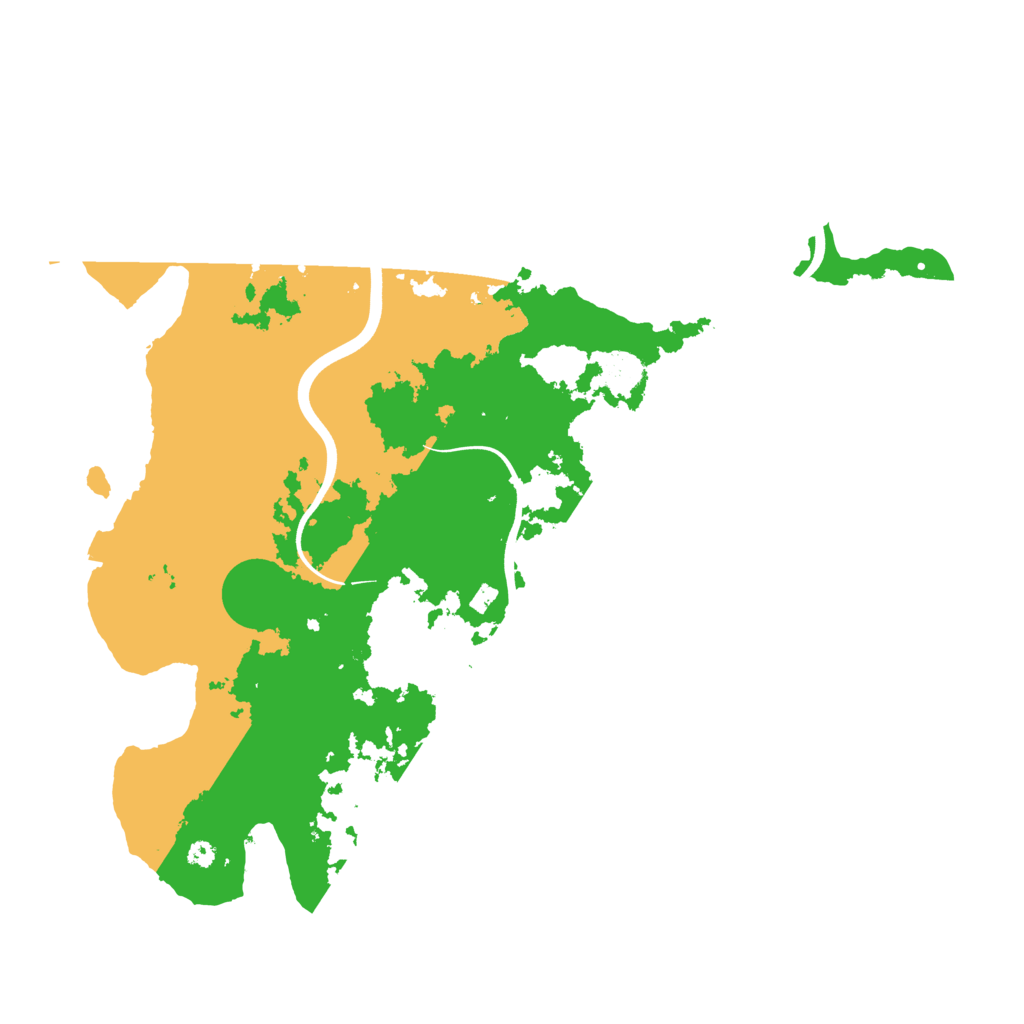 Biome Rust Map: Procedural Map, Size: 3850, Seed: 534517375