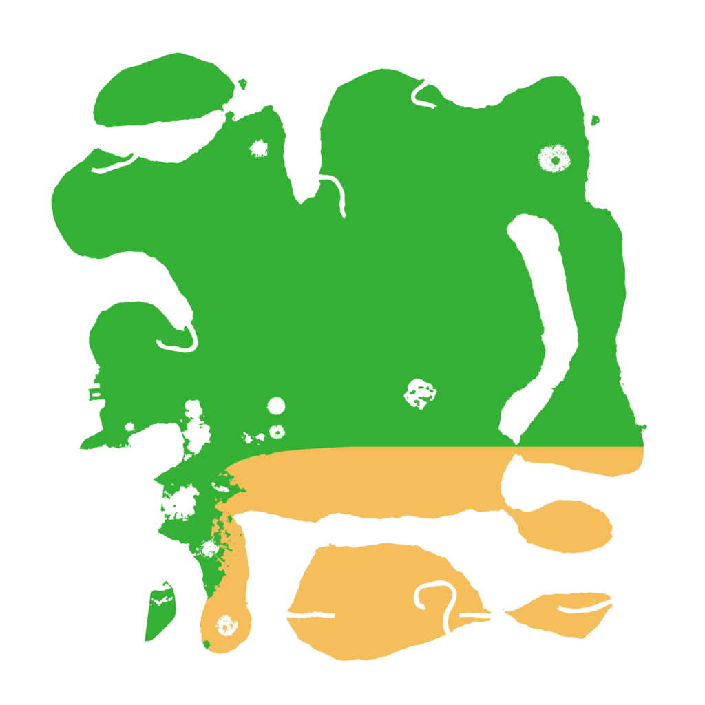 Biome Rust Map: Procedural Map, Size: 3550, Seed: 705264