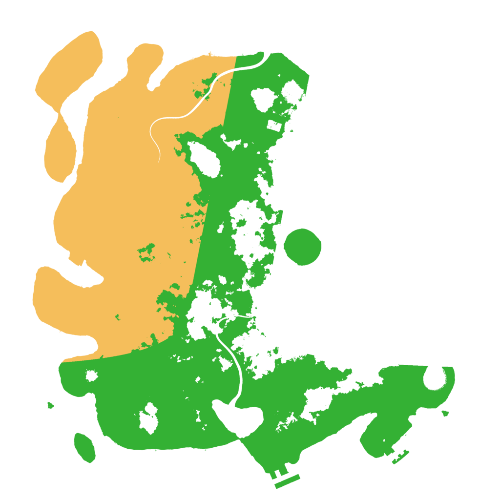 Biome Rust Map: Procedural Map, Size: 3850, Seed: 503434811