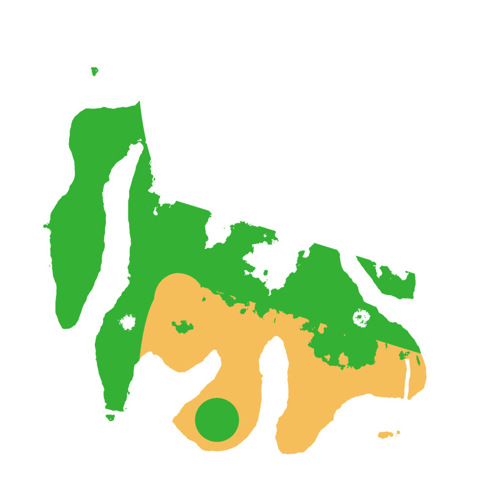 Biome Rust Map: Procedural Map, Size: 3000, Seed: 2306756