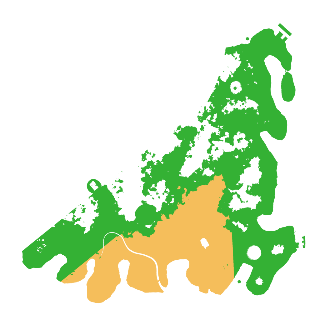 Biome Rust Map: Procedural Map, Size: 4000, Seed: 1502