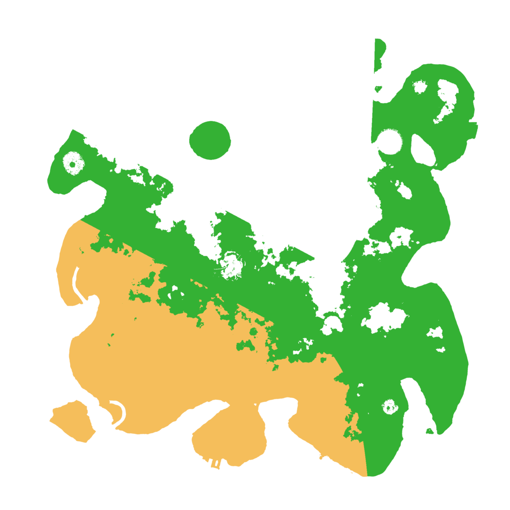 Biome Rust Map: Procedural Map, Size: 3550, Seed: 110023