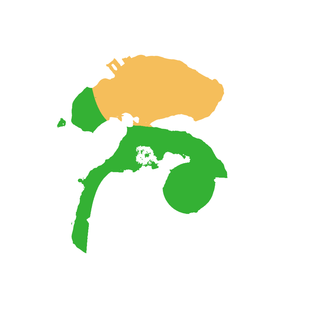 Biome Rust Map: Procedural Map, Size: 1738, Seed: 44444