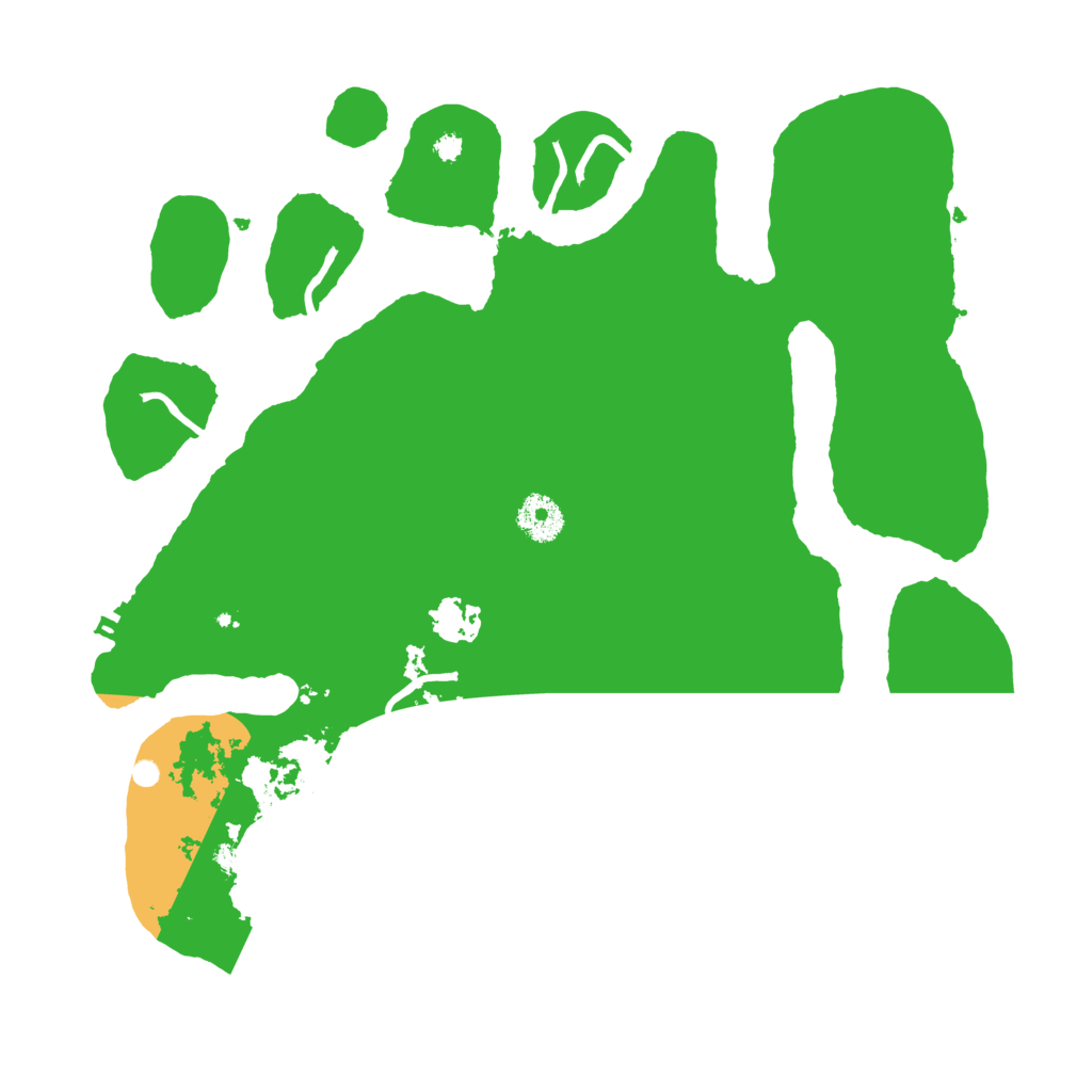 Biome Rust Map: Procedural Map, Size: 3550, Seed: 626109