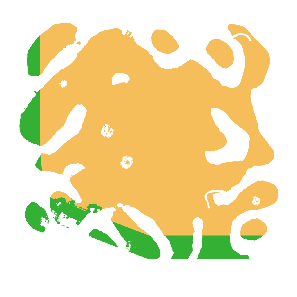 Biome Rust Map: Procedural Map, Size: 3550, Seed: 240661