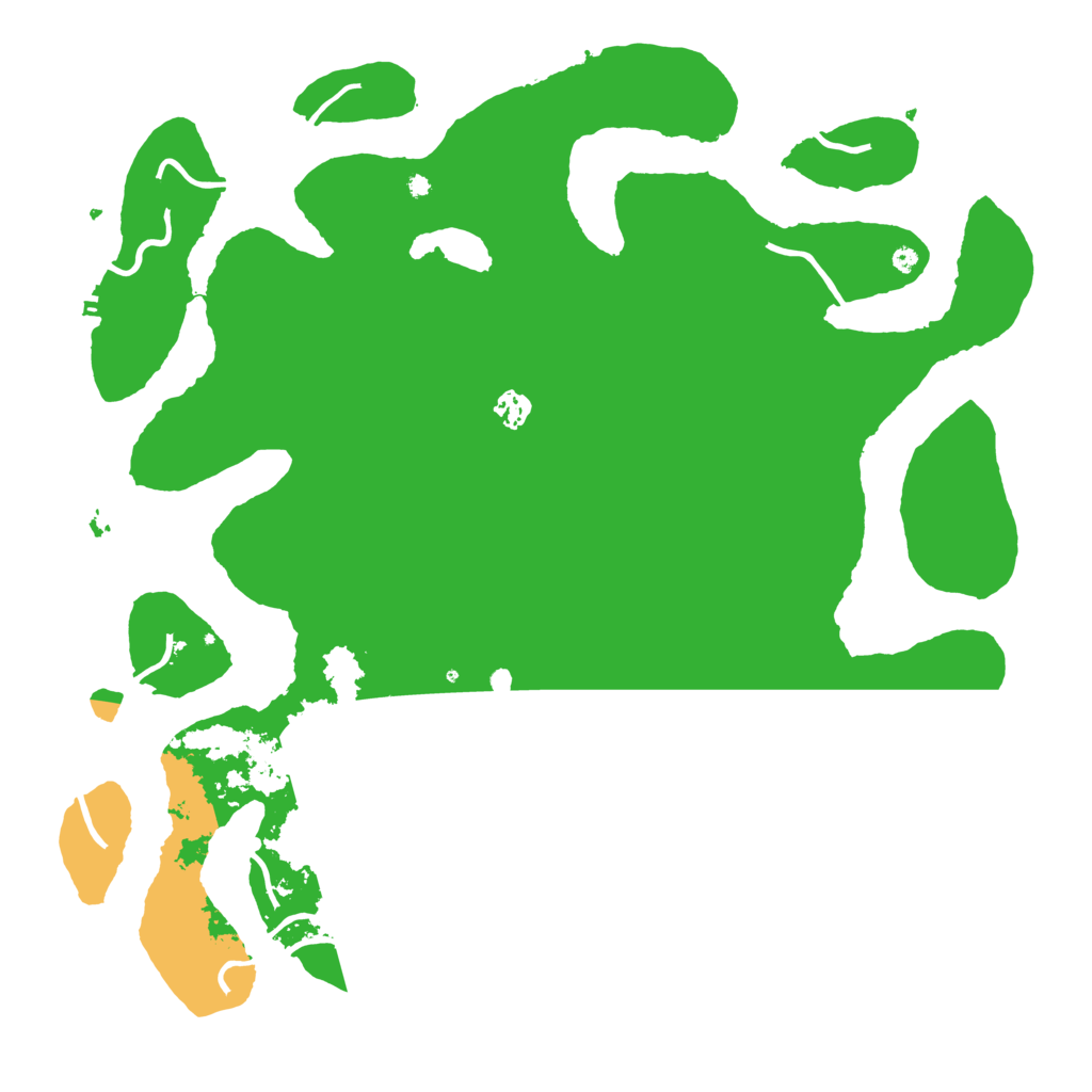 Biome Rust Map: Procedural Map, Size: 4500, Seed: 49976835