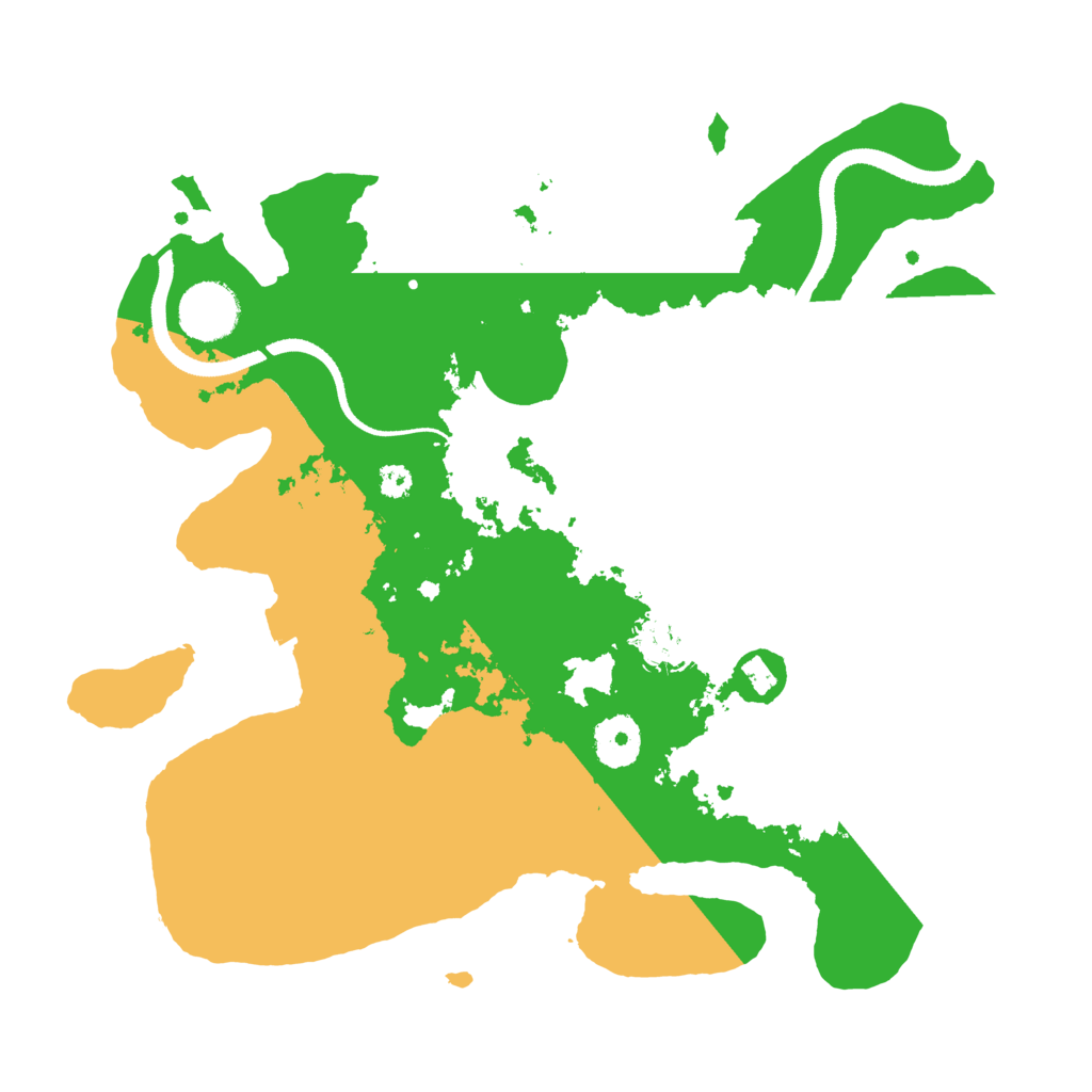 Biome Rust Map: Procedural Map, Size: 3300, Seed: 1337