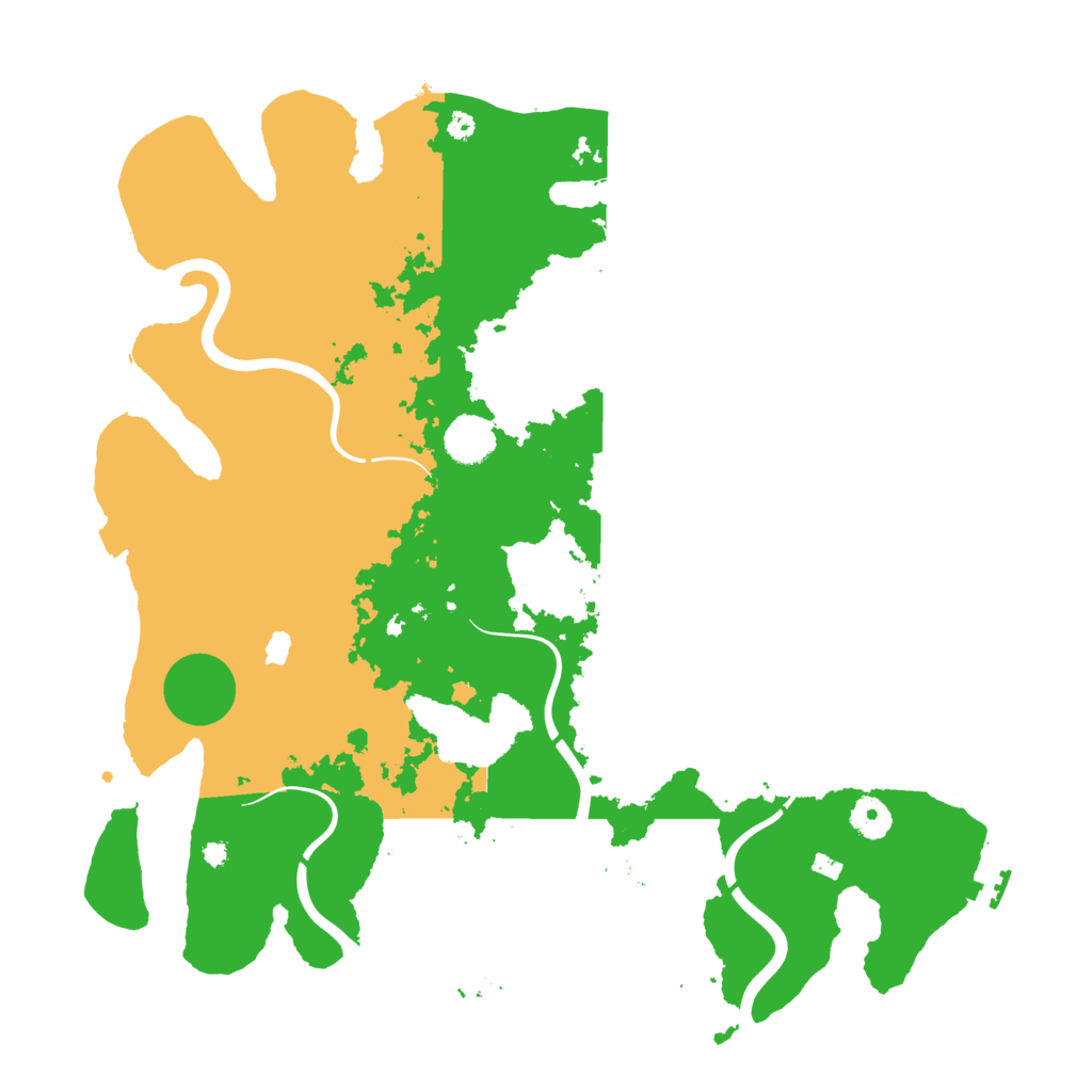 Biome Rust Map: Procedural Map, Size: 4000, Seed: 603140