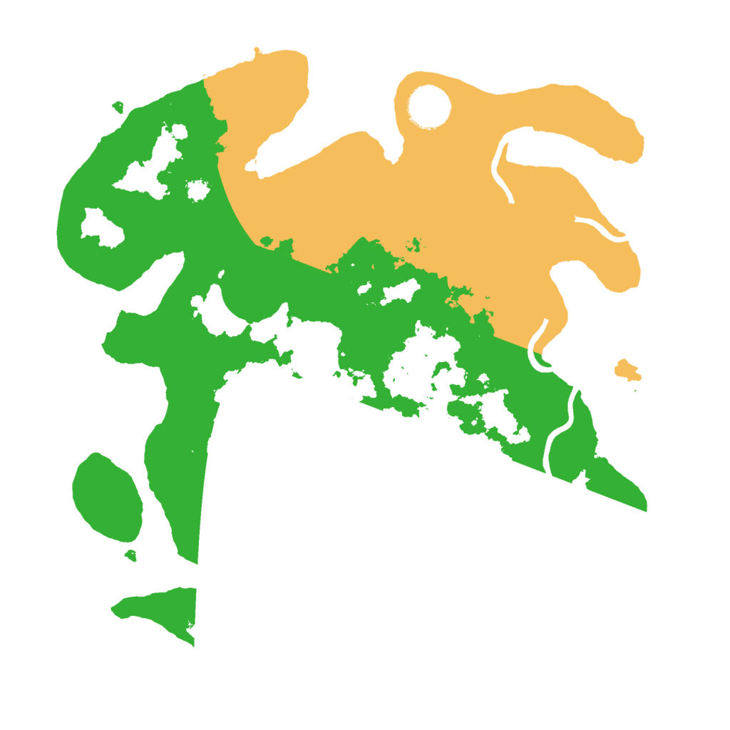 Biome Rust Map: Procedural Map, Size: 3000, Seed: 240661