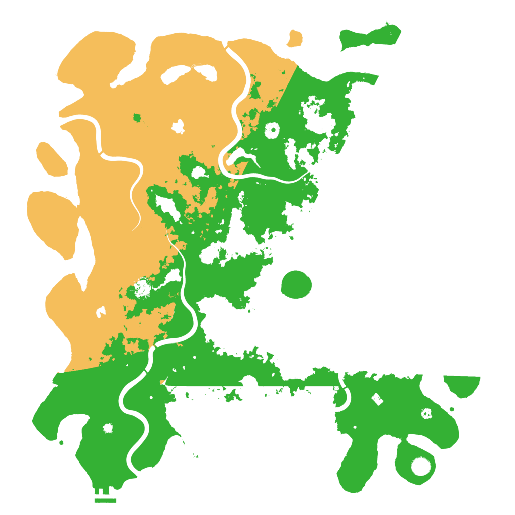 Biome Rust Map: Procedural Map, Size: 4800, Seed: 1975