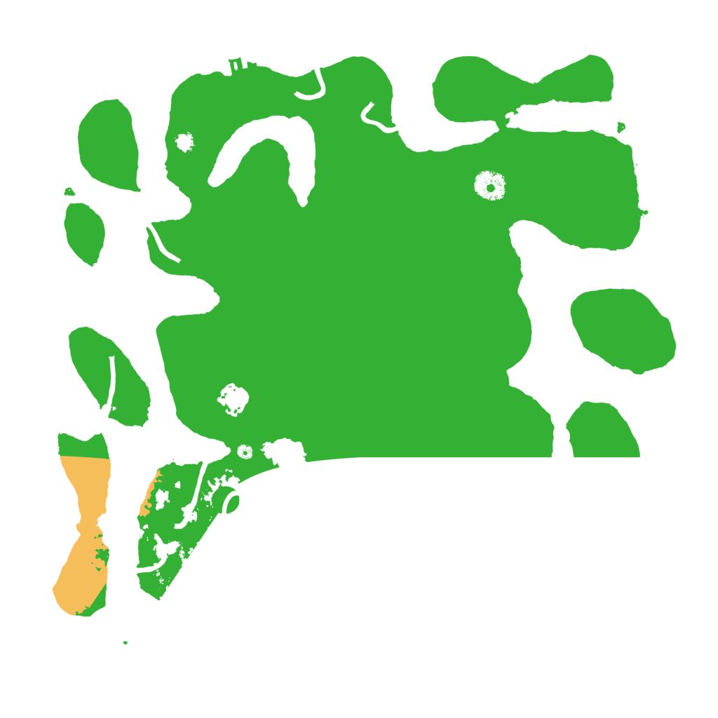 Biome Rust Map: Procedural Map, Size: 3550, Seed: 201573