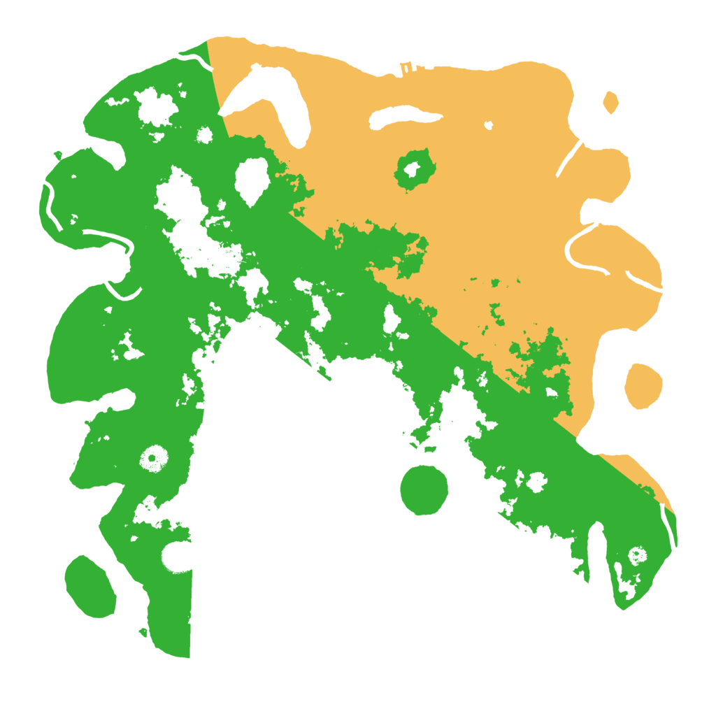 Biome Rust Map: Procedural Map, Size: 4000, Seed: 121315