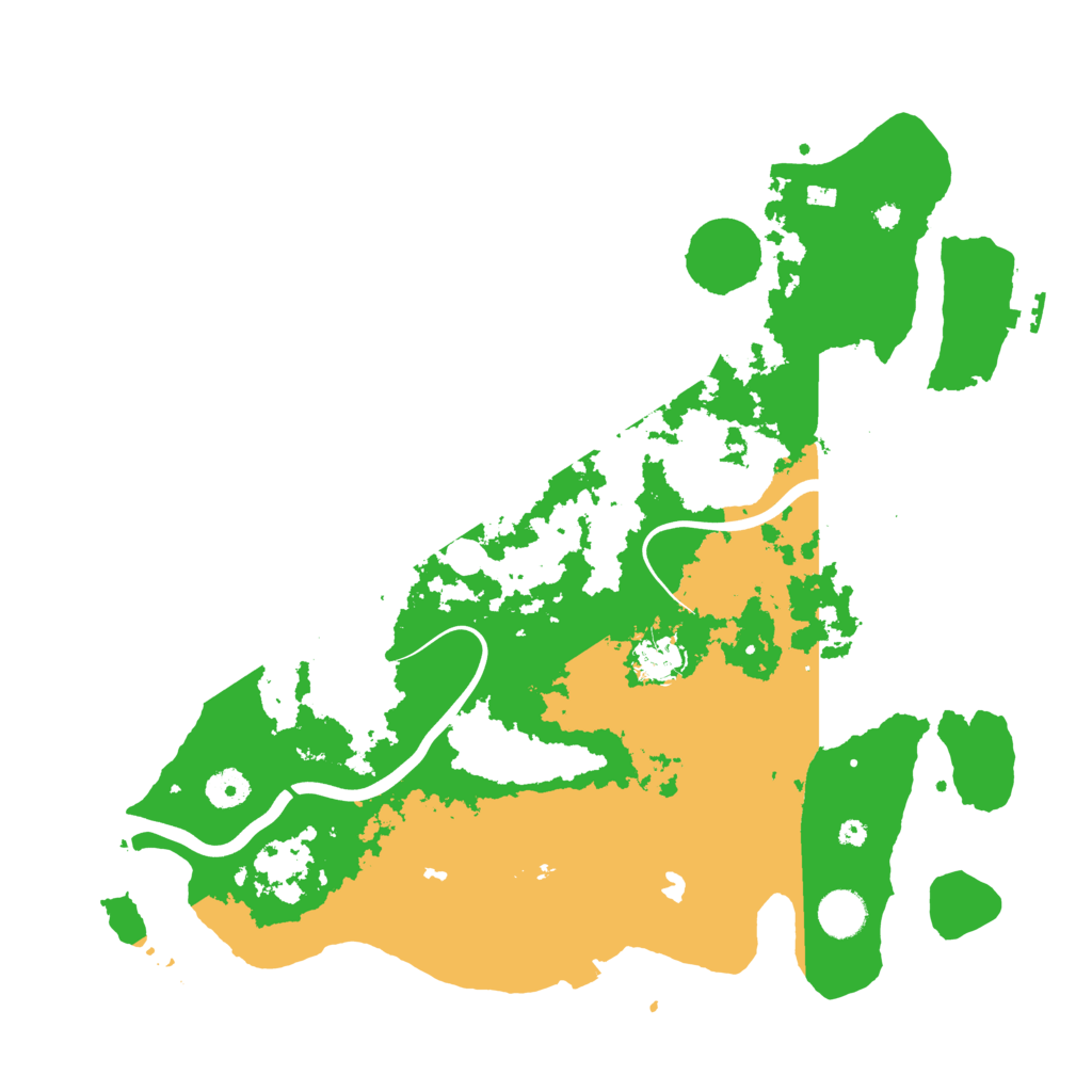Biome Rust Map: Procedural Map, Size: 4000, Seed: 154169