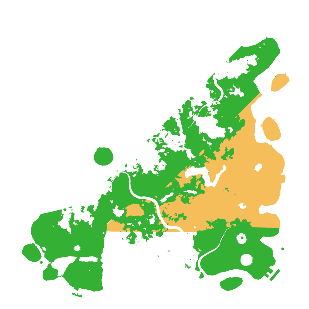 Biome Rust Map: Procedural Map, Size: 4500, Seed: 20210212