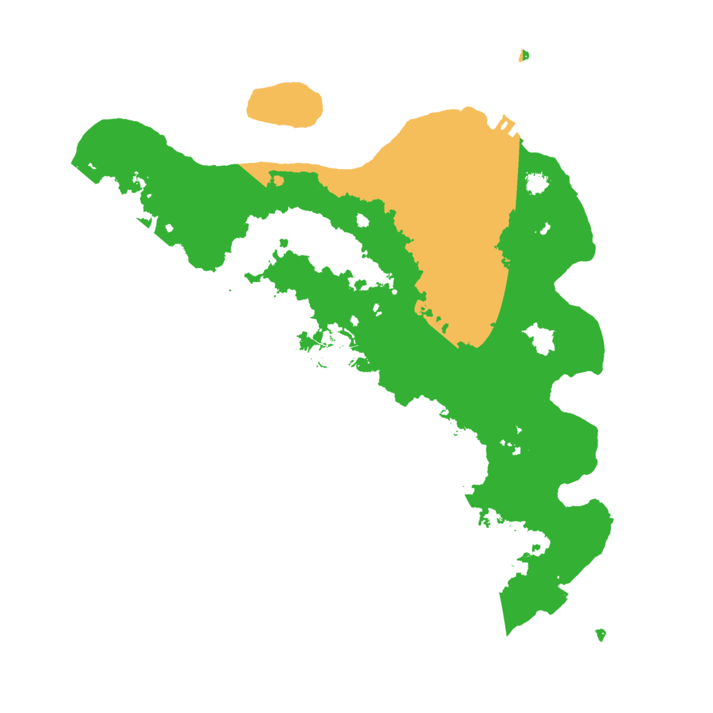 Biome Rust Map: Procedural Map, Size: 3000, Seed: 60