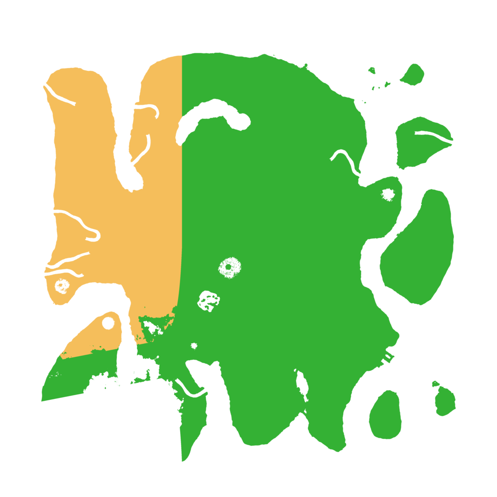 Biome Rust Map: Procedural Map, Size: 3550, Seed: 642232