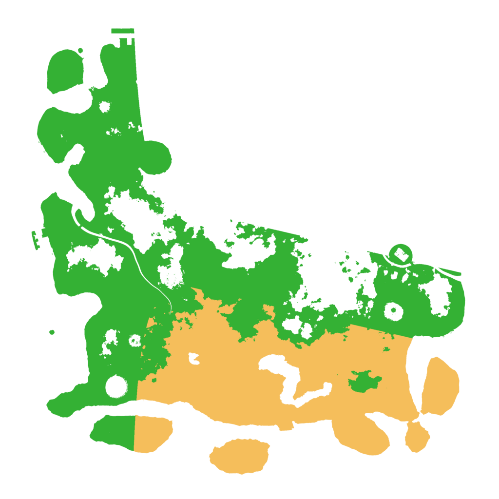Biome Rust Map: Procedural Map, Size: 4000, Seed: 1689747517