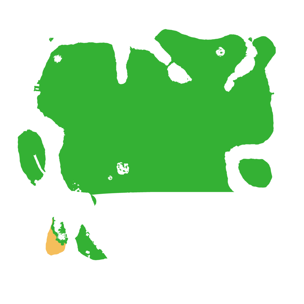 Biome Rust Map: Procedural Map, Size: 3550, Seed: 538852