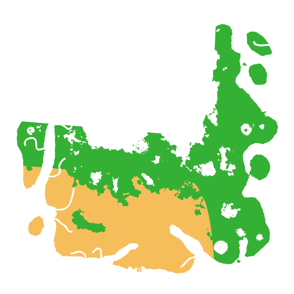 Biome Rust Map: Procedural Map, Size: 4000, Seed: 170519