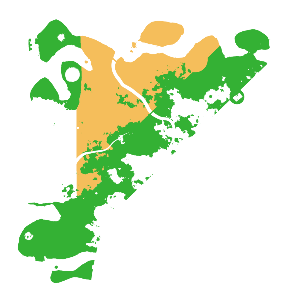 Biome Rust Map: Procedural Map, Size: 3850, Seed: 809702400