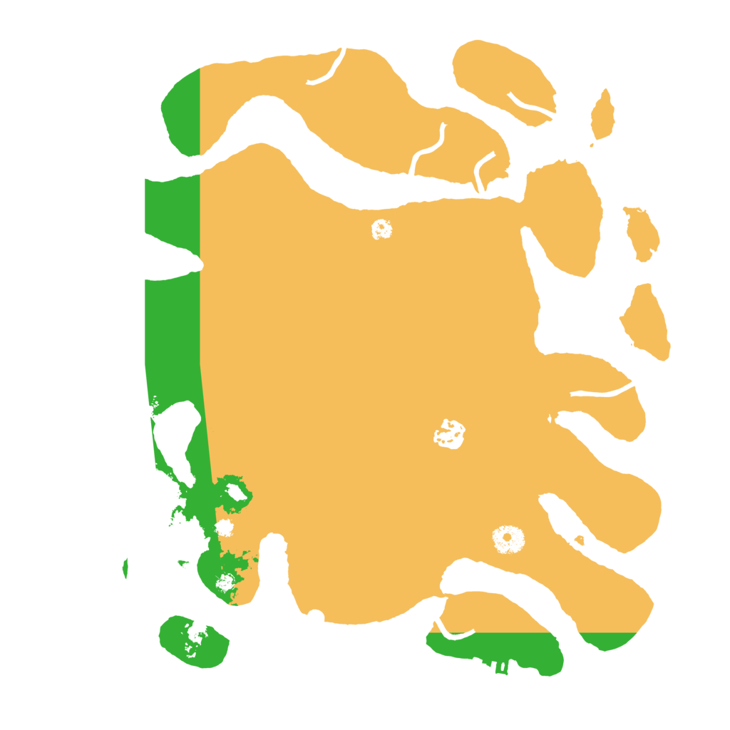 Biome Rust Map: Procedural Map, Size: 3600, Seed: 3648