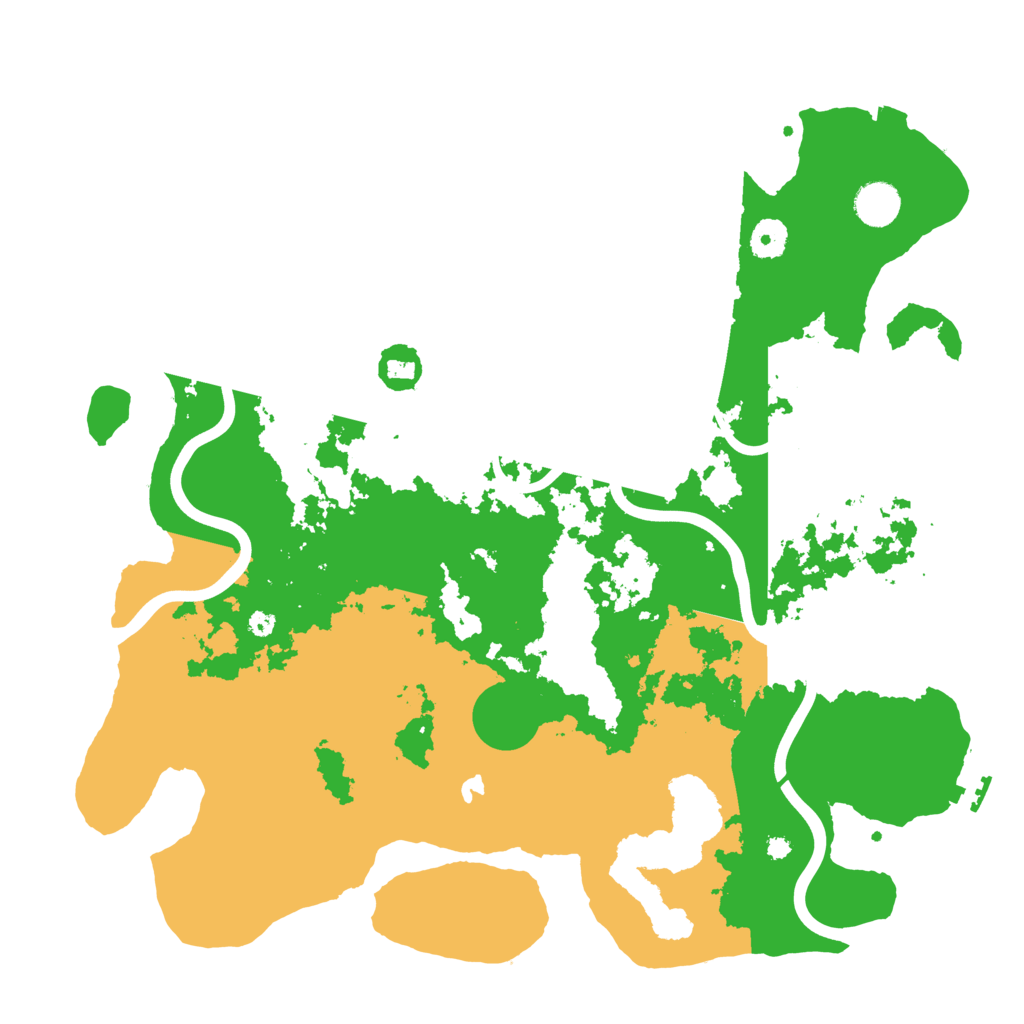 Biome Rust Map: Procedural Map, Size: 4000, Seed: 726278