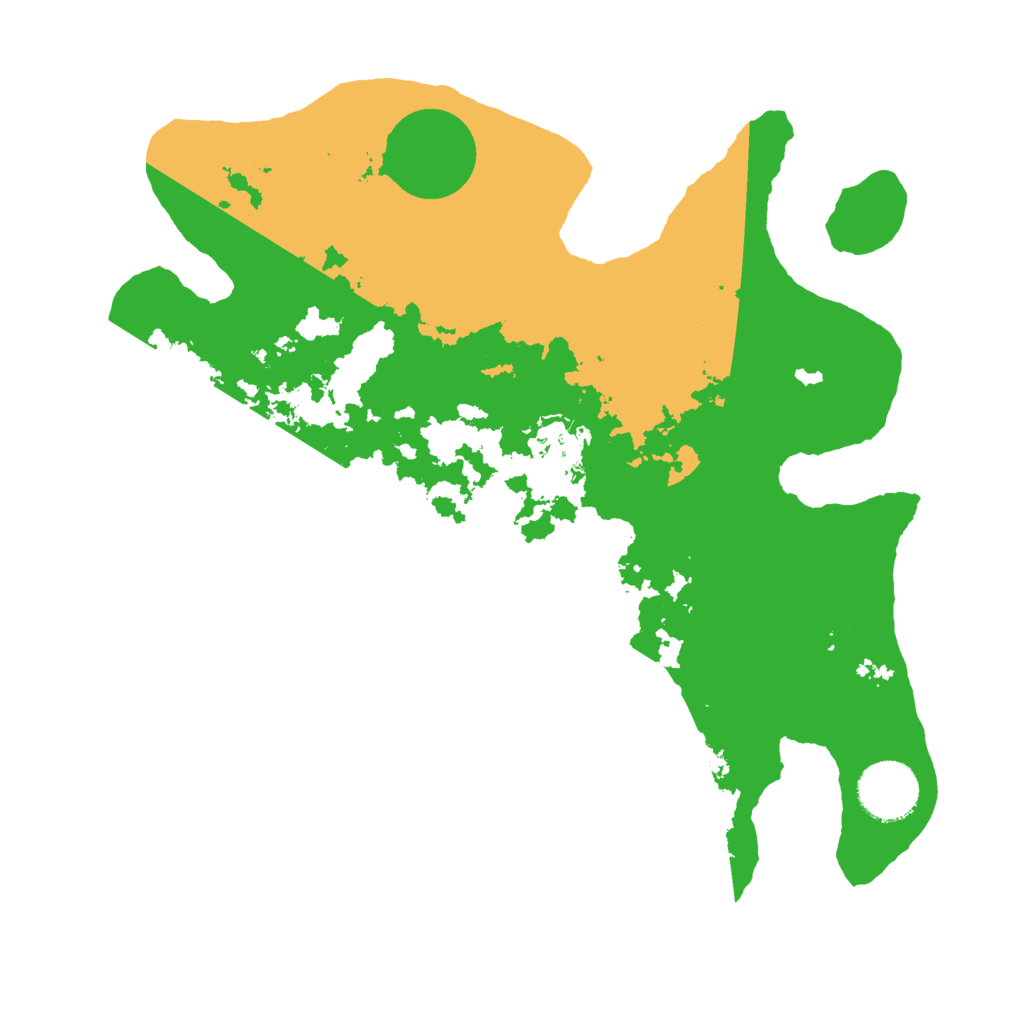 Biome Rust Map: Barren, Size: 3000, Seed: 8956