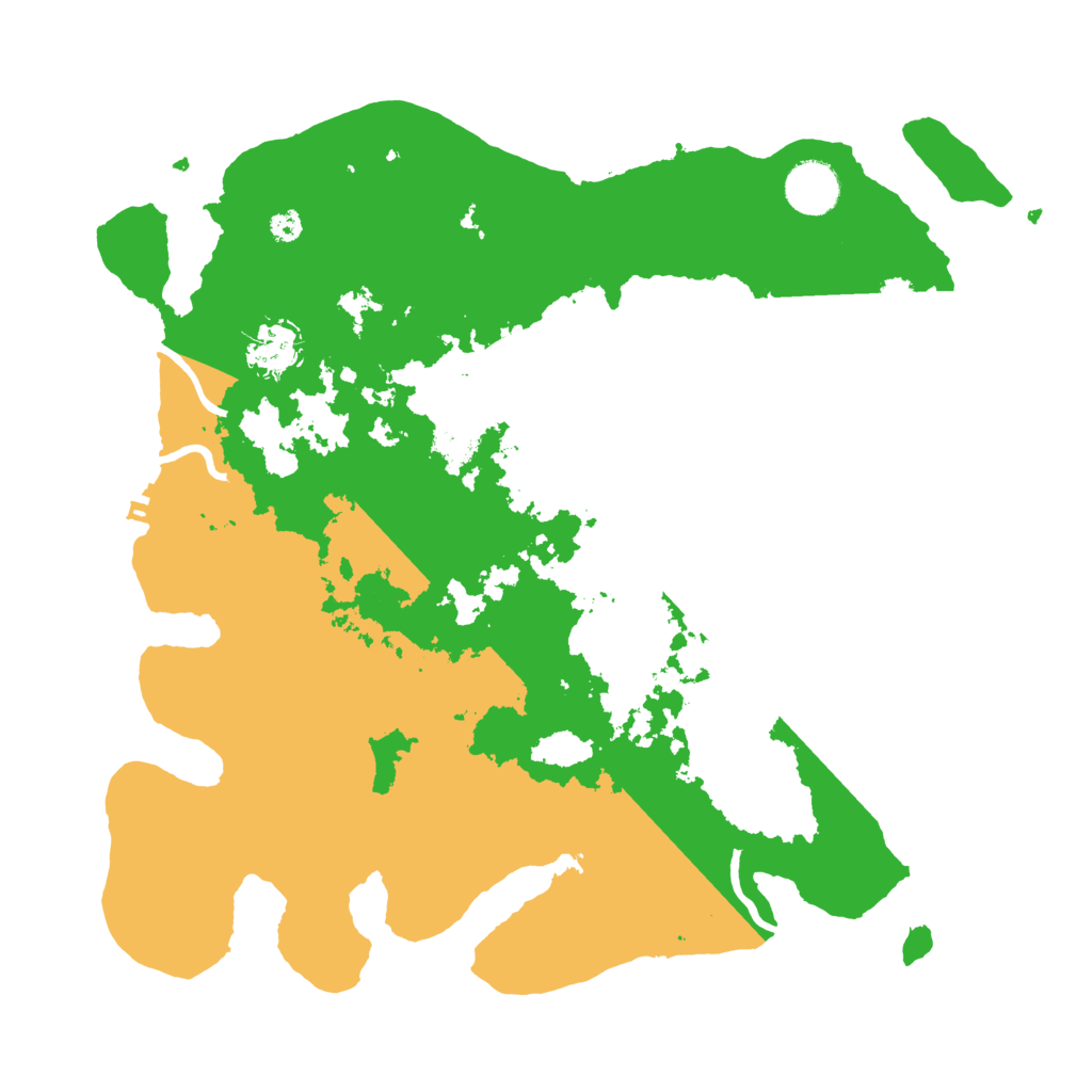Biome Rust Map: Procedural Map, Size: 3550, Seed: 765786