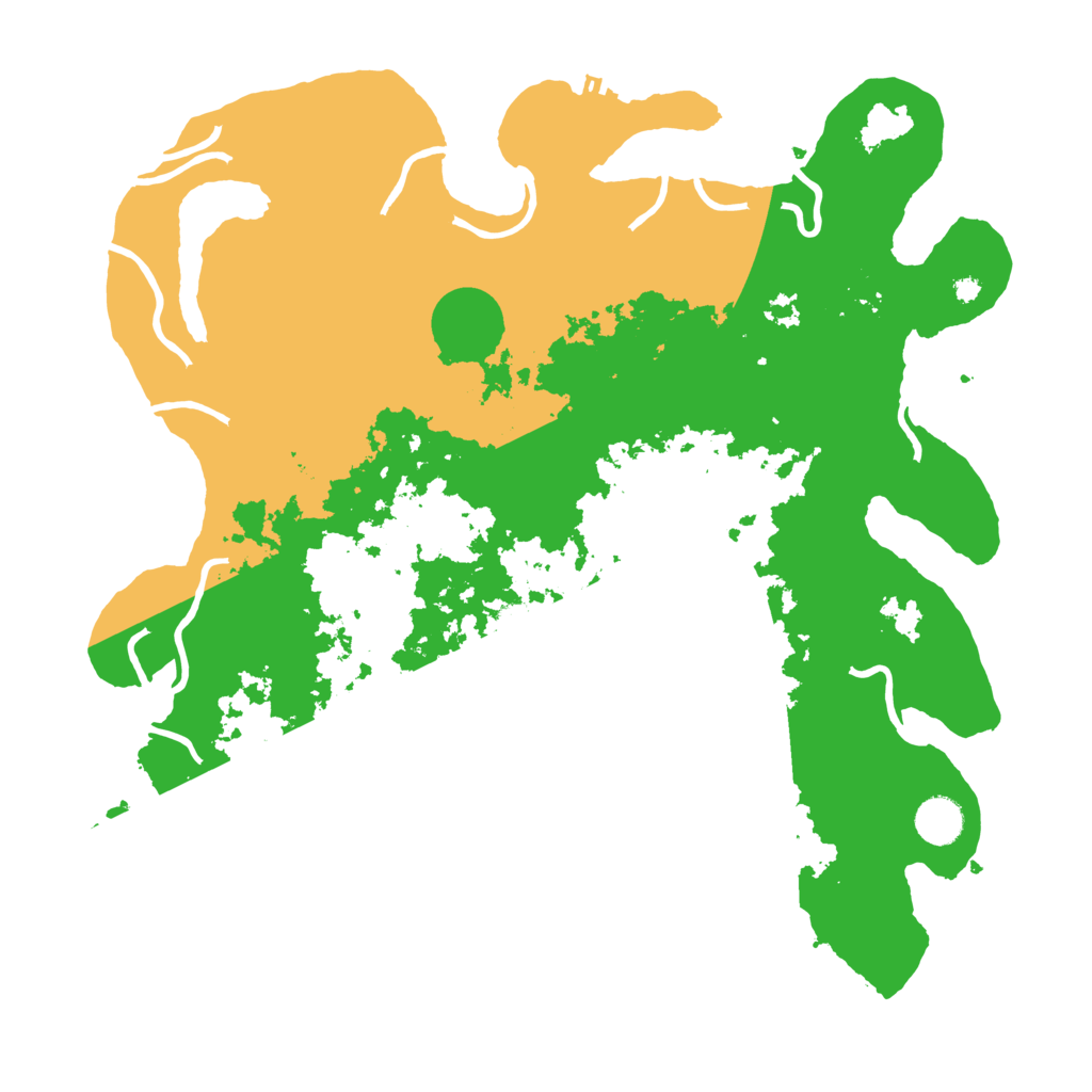 Biome Rust Map: Procedural Map, Size: 4000, Seed: 1415565870