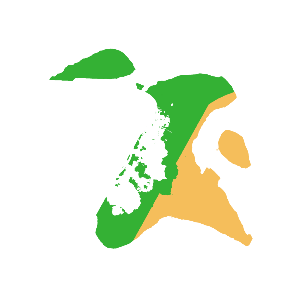 Biome Rust Map: Procedural Map, Size: 2000, Seed: 2004144567