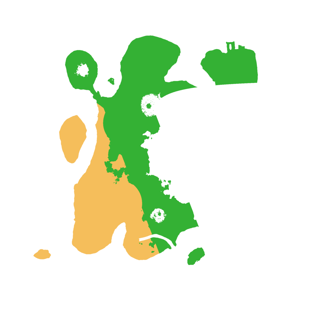 Biome Rust Map: Procedural Map, Size: 2250, Seed: 46423