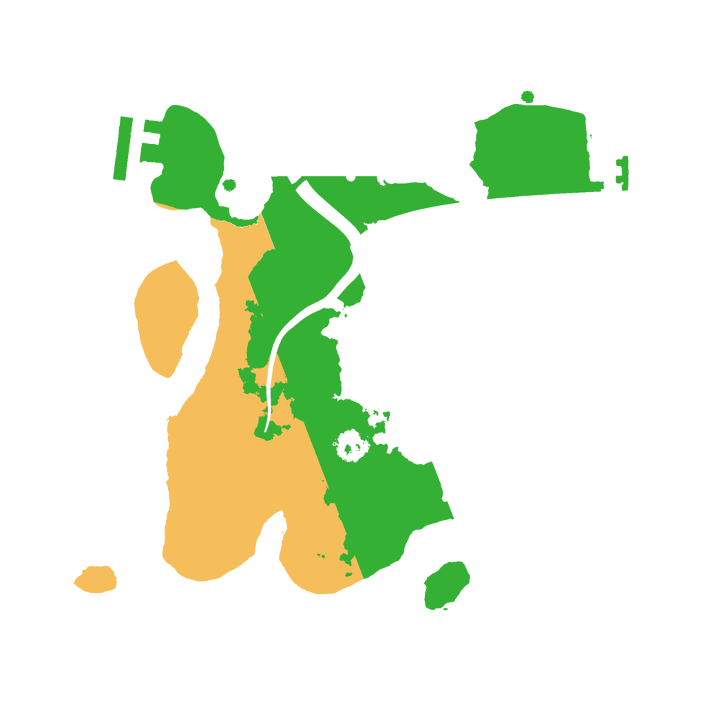 Biome Rust Map: Procedural Map, Size: 2250, Seed: 46423
