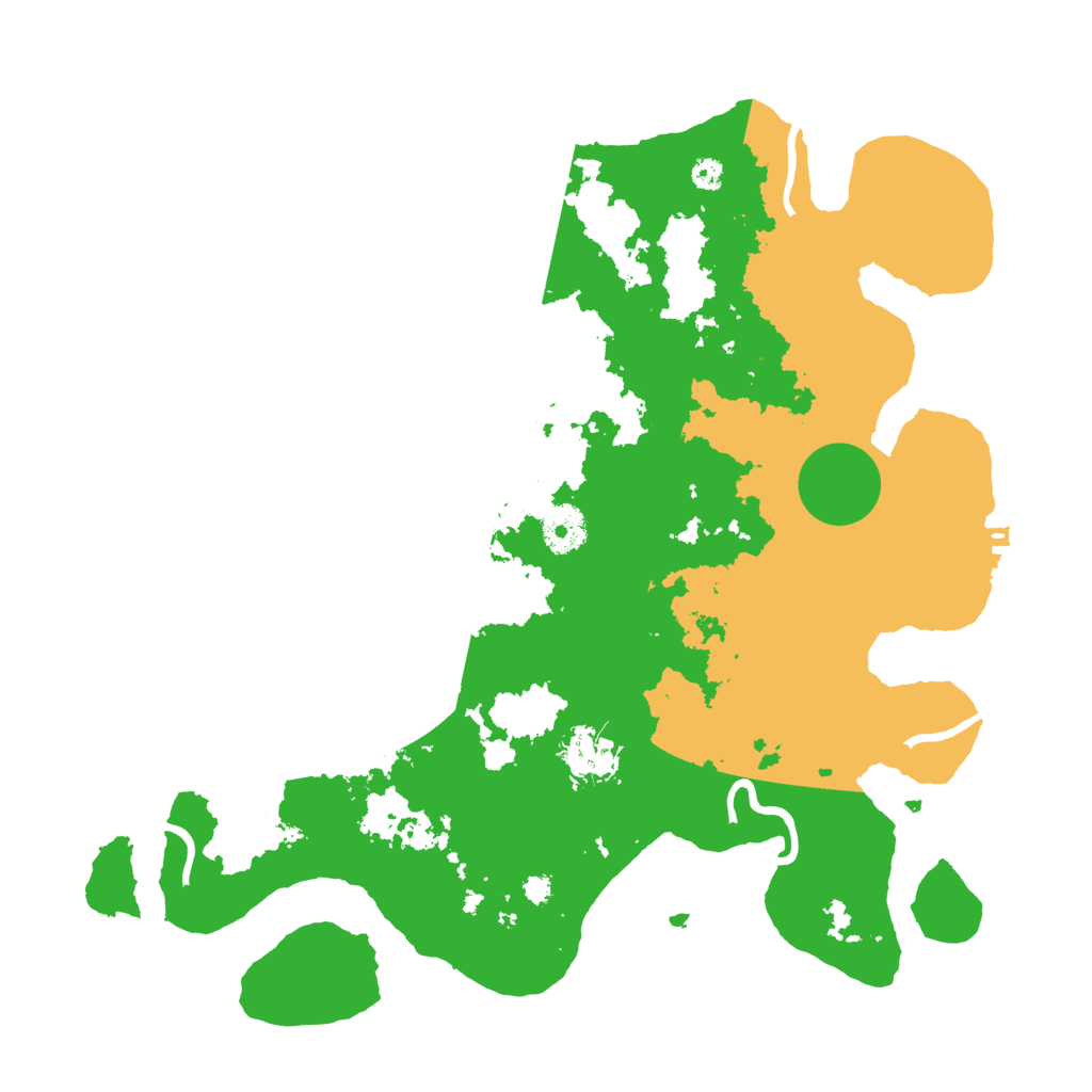 Biome Rust Map: Procedural Map, Size: 3500, Seed: 1115288392