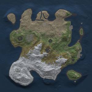 Thumbnail Rust Map: Procedural Map, Size: 2800, Seed: 2147483647, 10 Monuments