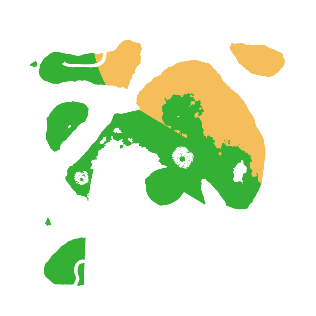 Biome Rust Map: Procedural Map, Size: 2300, Seed: 94430160