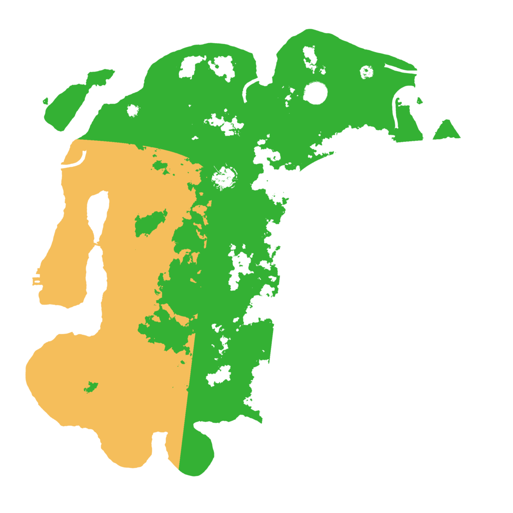 Biome Rust Map: Procedural Map, Size: 3950, Seed: 553242600