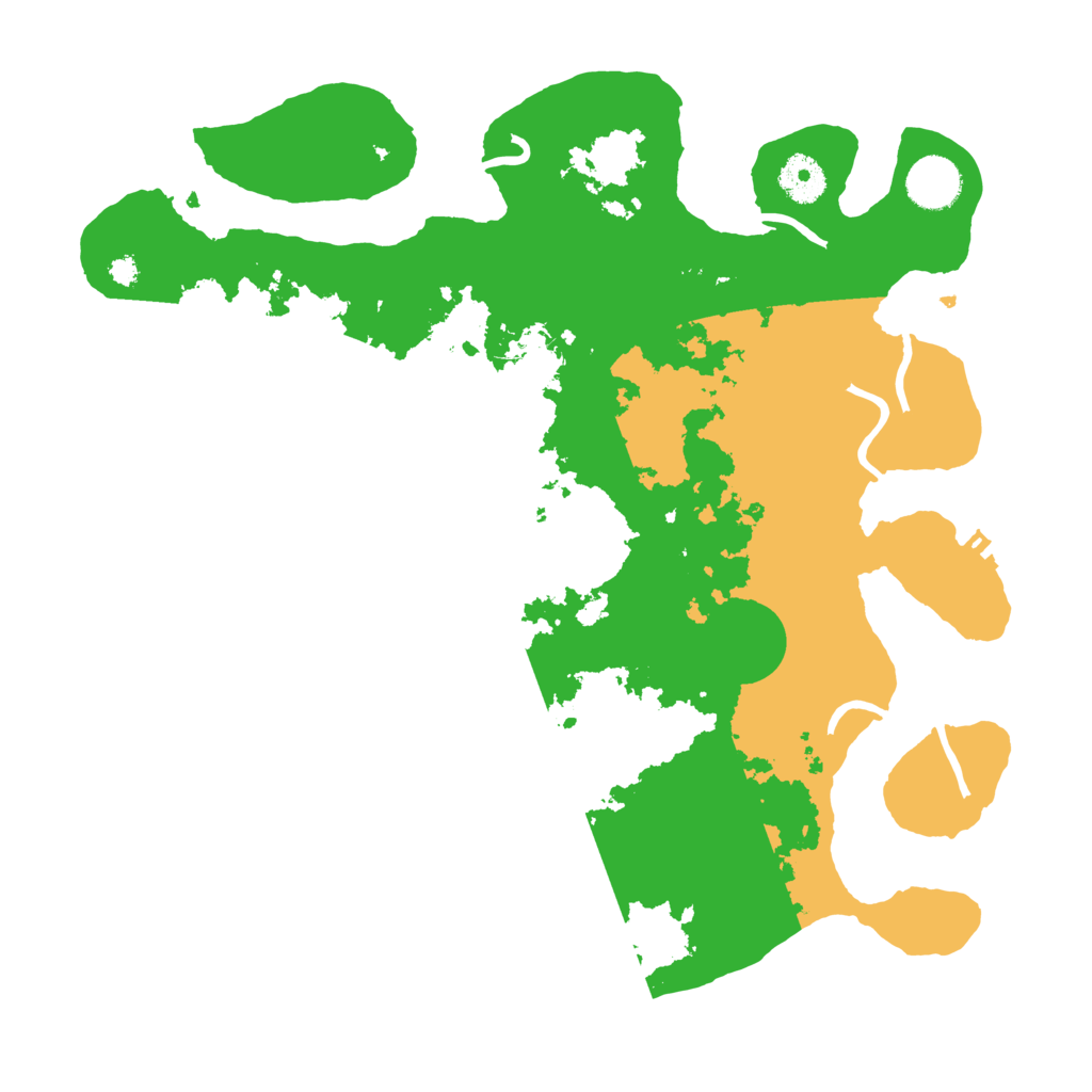 Biome Rust Map: Procedural Map, Size: 3550, Seed: 934947