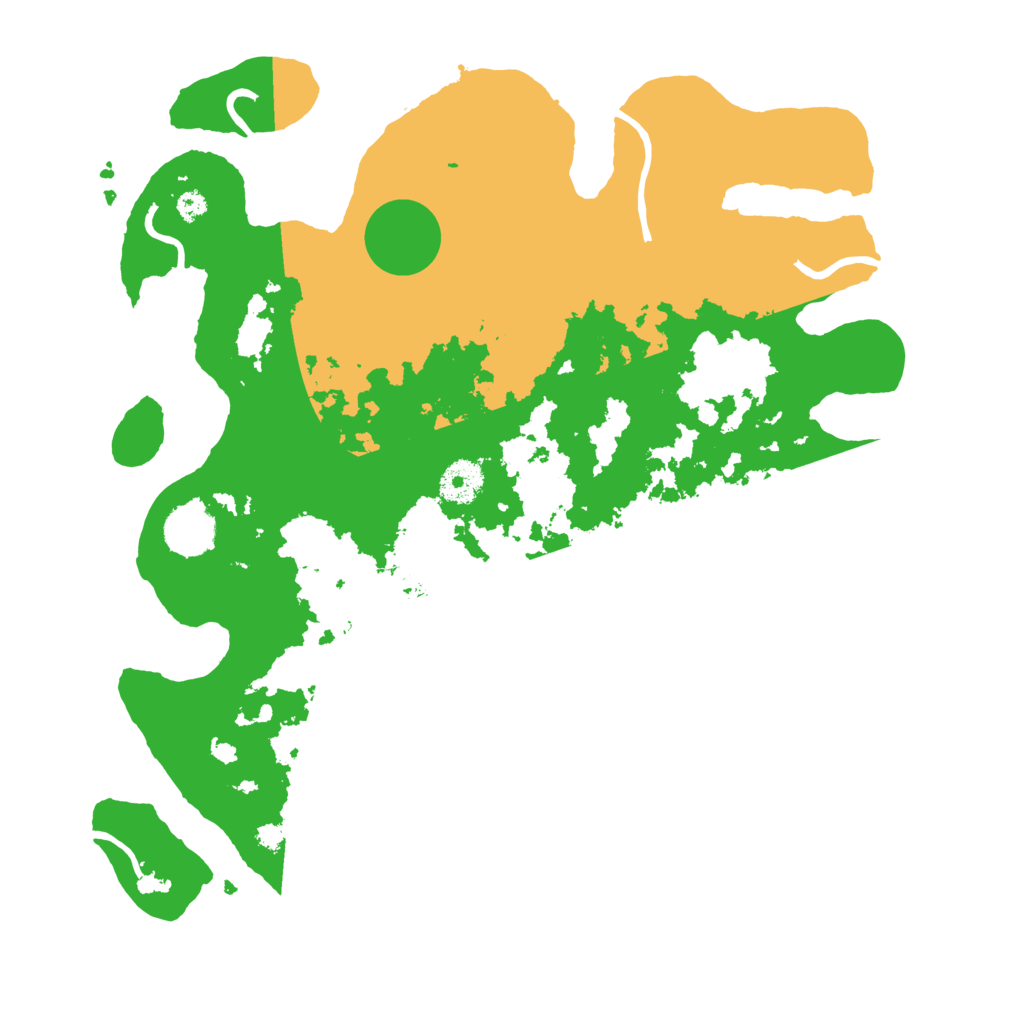 Biome Rust Map: Procedural Map, Size: 3550, Seed: 179554