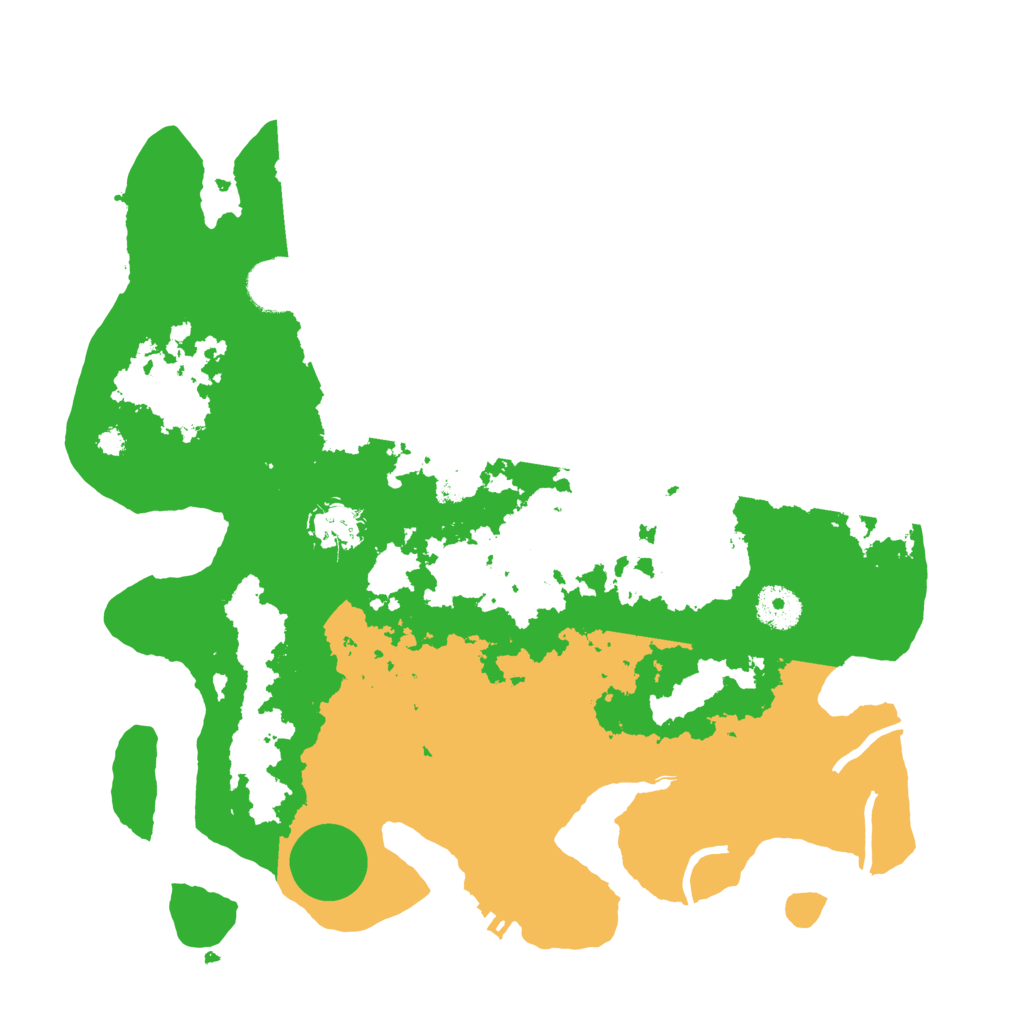 Biome Rust Map: Procedural Map, Size: 3500, Seed: 1698997782