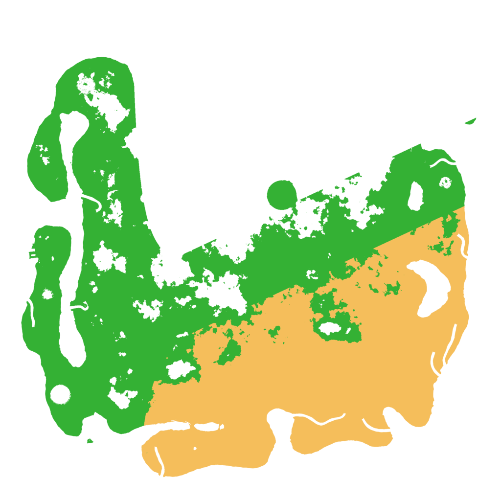 Biome Rust Map: Procedural Map, Size: 4500, Seed: 2214492