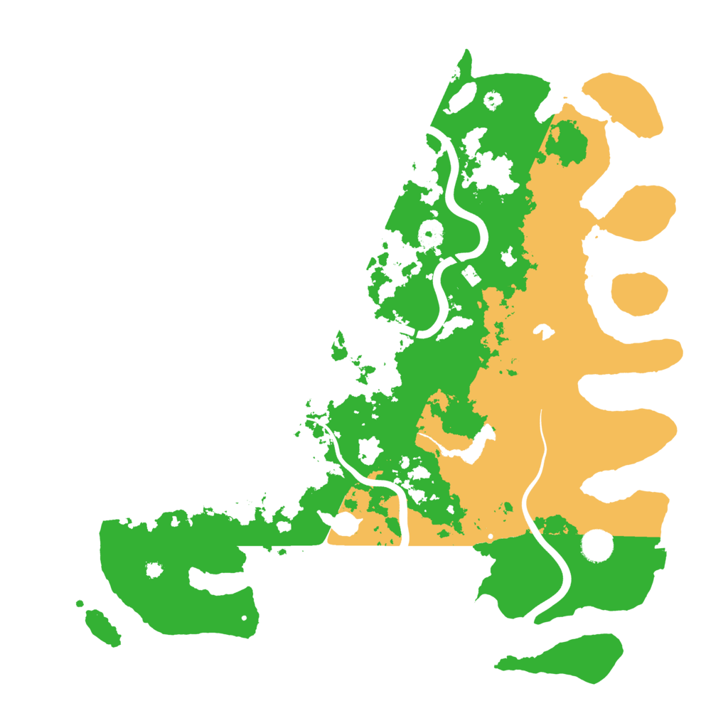 Biome Rust Map: Procedural Map, Size: 4000, Seed: 336053