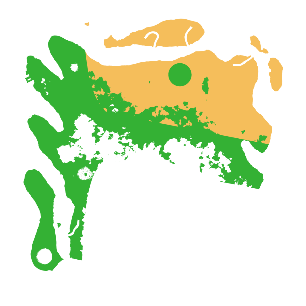 Biome Rust Map: Procedural Map, Size: 3500, Seed: 1915045616