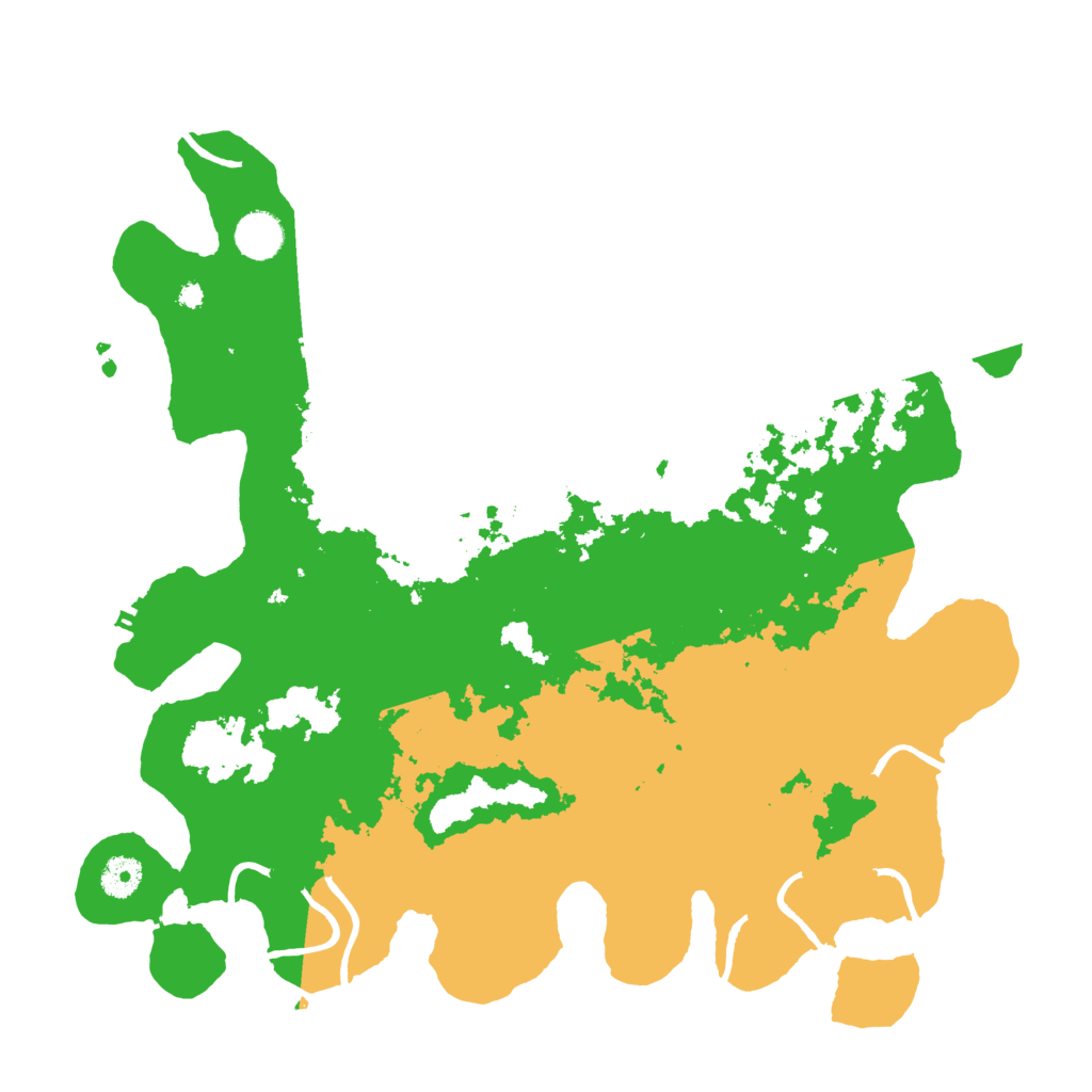 Biome Rust Map: Procedural Map, Size: 4000, Seed: 71150765