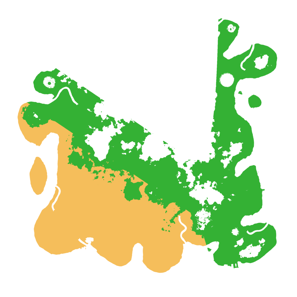 Biome Rust Map: Procedural Map, Size: 3800, Seed: 65889854