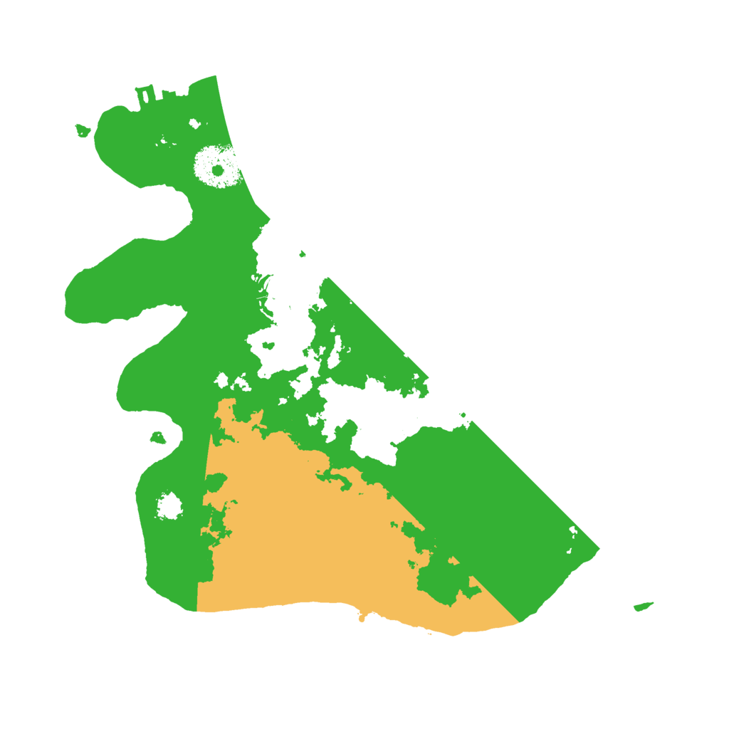 Biome Rust Map: Procedural Map, Size: 2501, Seed: 2501