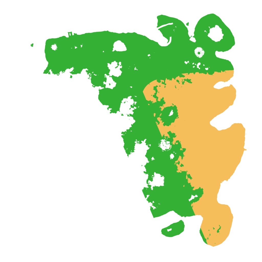 Biome Rust Map: Procedural Map, Size: 4000, Seed: 891345