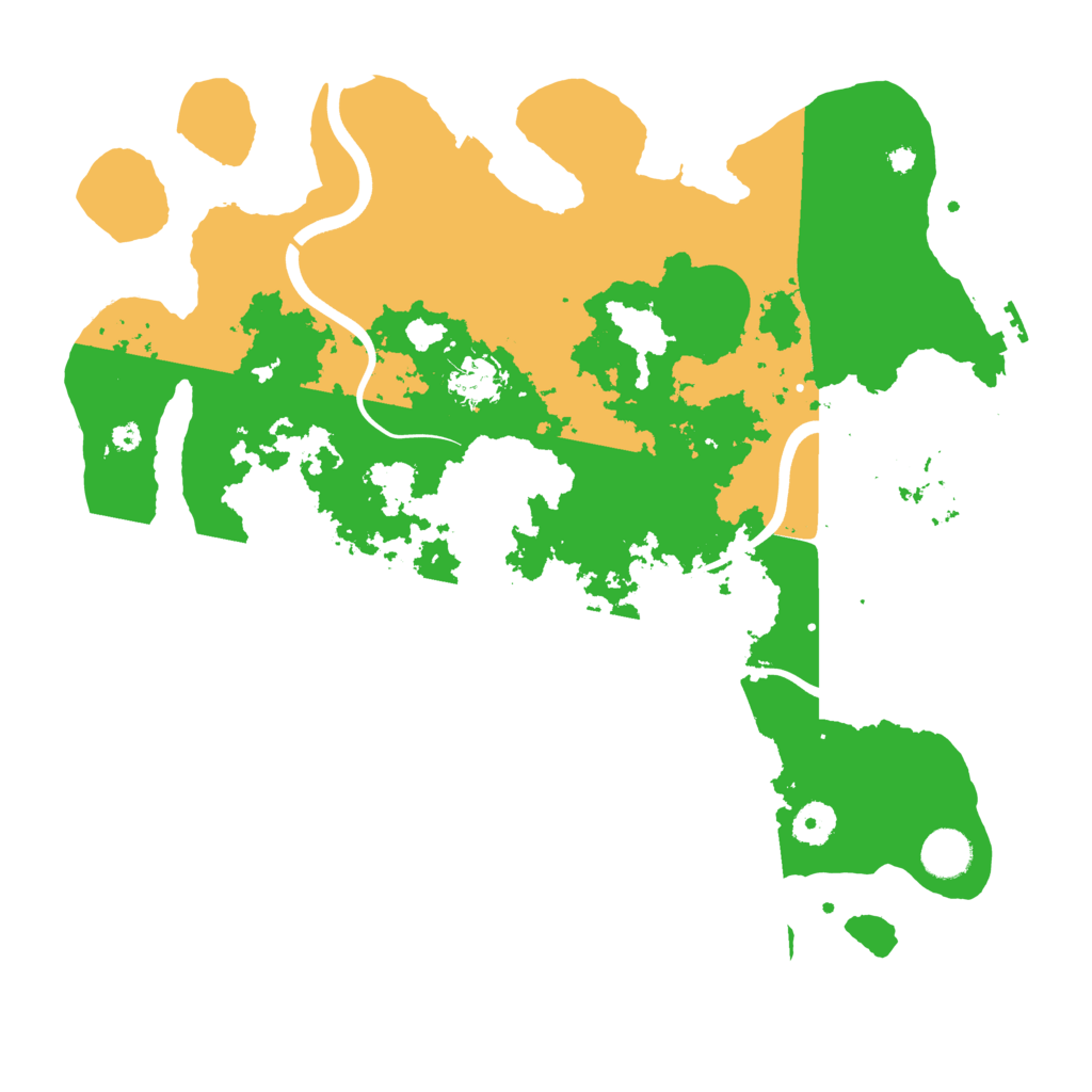 Biome Rust Map: Procedural Map, Size: 3850, Seed: 6738
