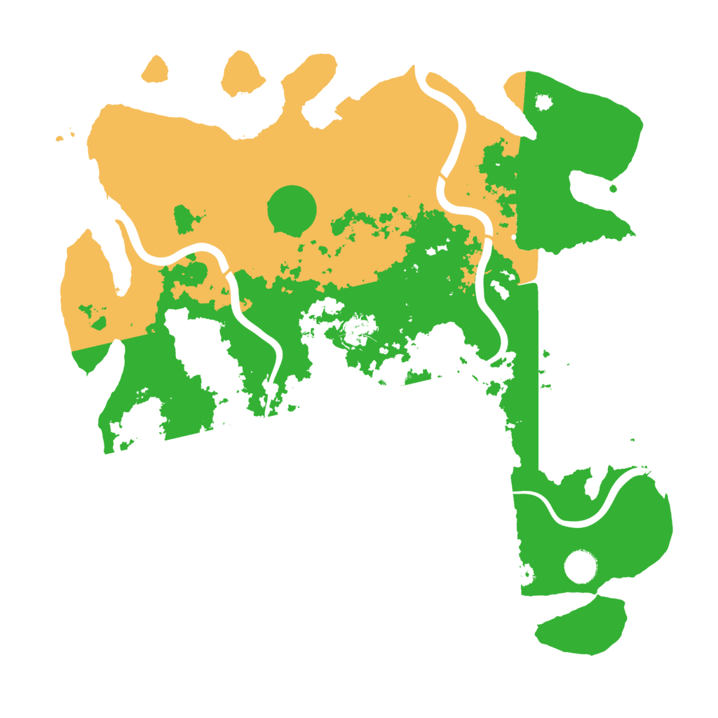 Biome Rust Map: Procedural Map, Size: 3875, Seed: 146761954